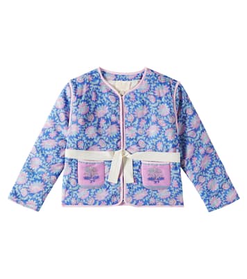 Bedruckte Jacke Teliani aus Baumwolle | Louise Misha