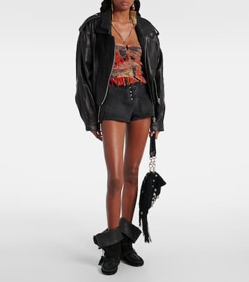 Delma faded denim shorts | Isabel Marant