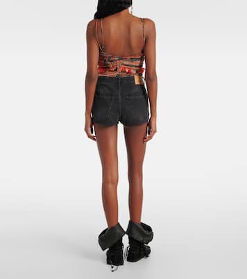 Delma faded denim shorts | Isabel Marant