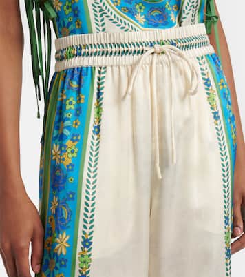 Weite High-Rise-Hose Vivianna | Alémais