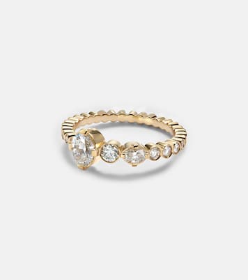 Ensemble De Sky 18kt gold ring with diamonds | Sophie Bille Brahe