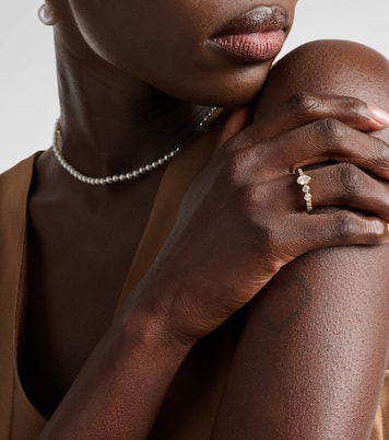 Ensemble De Sky 18kt gold ring with diamonds | Sophie Bille Brahe