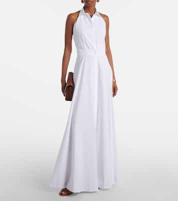 Maxikleid aus Baumwollpopeline | Ralph Lauren Collection