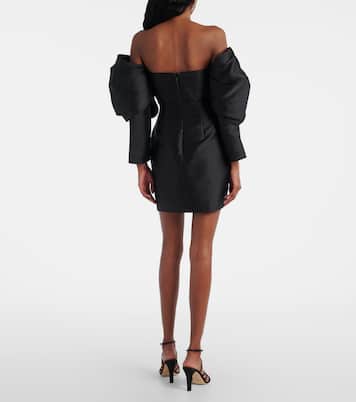 Minikleid Freja aus Satin | Solace London