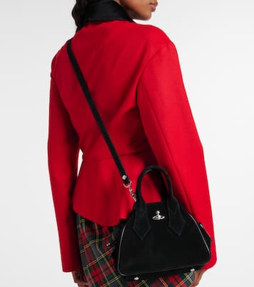 Yasmine Small suede tote bag | Vivienne Westwood