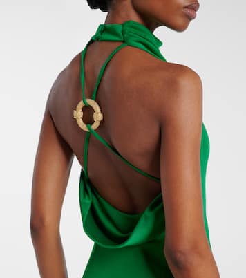 Erin halterneck maxi dress | Rebecca Vallance