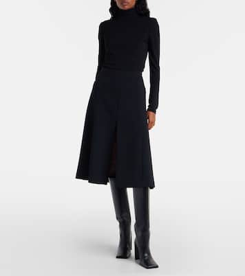 Pleated midi skirt | Alaïa