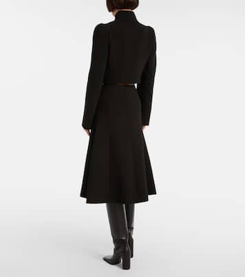 Pleated midi skirt | Alaïa