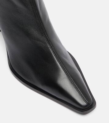 Ankle Boots Francoise 70 aus Leder | Aquazzura