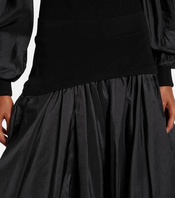 Corinn bubble midi skirt | Simkhai