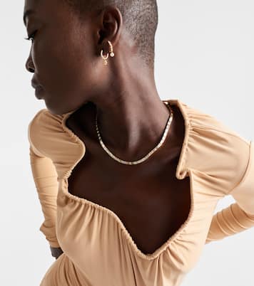 Bunny 18kt gold necklace with diamonds | Anita Ko