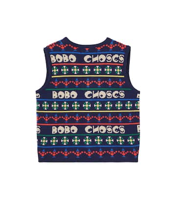 Buttoned sweater vest | Bobo Choses
