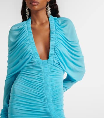 Orion ruched sheer minidress | Christopher Esber