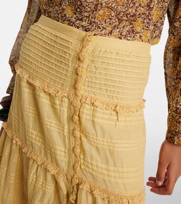 Paoline 티어드 코튼 맥시 스커트 | Marant Etoile