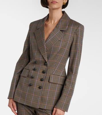 Claude 체크 블레이저 | Veronica Beard
