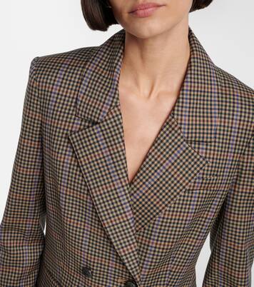 Claude 체크 블레이저 | Veronica Beard