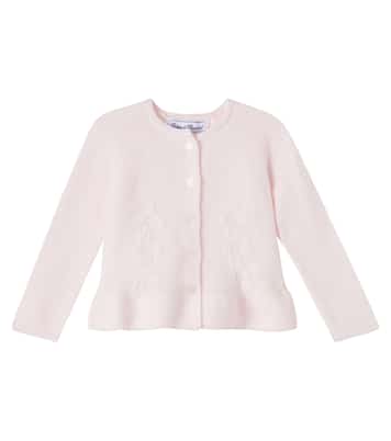 Baby embroidered cotton cardigan | Tartine et Chocolat