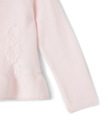 Baby embroidered cotton cardigan | Tartine et Chocolat