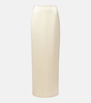 Silk satin maxi skirt | The Row