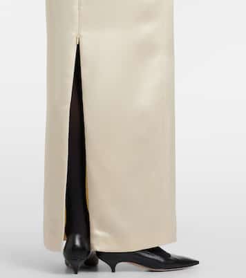 Silk satin maxi skirt | The Row