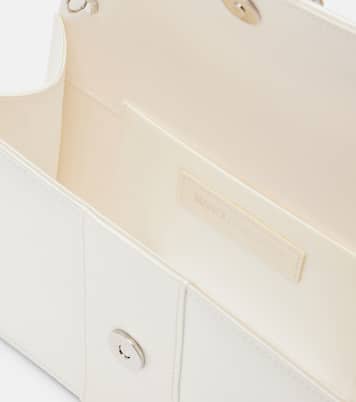 Maycapjou embellished satin clutch | Manolo Blahnik