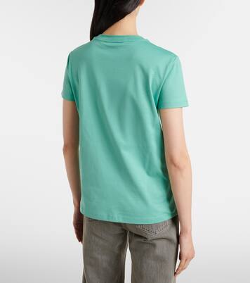 Papaia embroidered cotton jersey T-shirt | Max Mara