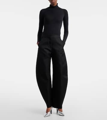 Pumps aus Metallic-Leder | Alaïa