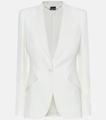 Blazer aus Crêpe | McQueen