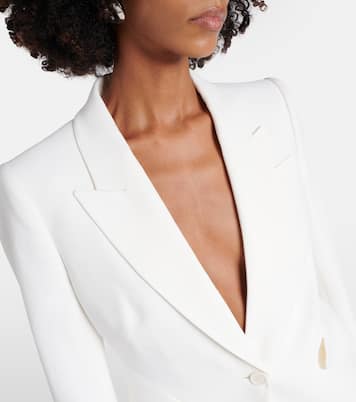 Blazer aus Crêpe | McQueen