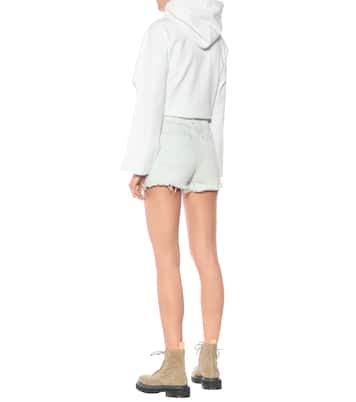 Short Carter en jean à taille haute | 3x1 N.Y.C.