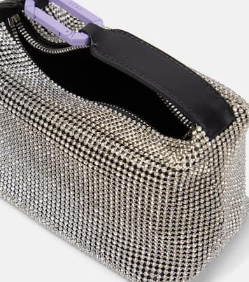 Moonbag embellished mesh pouch | Eéra