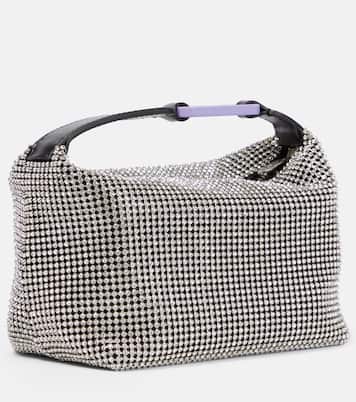 Moonbag embellished mesh pouch | Eéra
