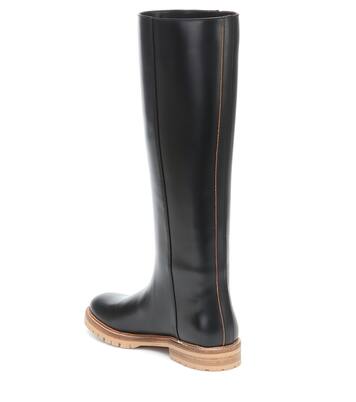Botas altas Howard de piel | Gabriela Hearst