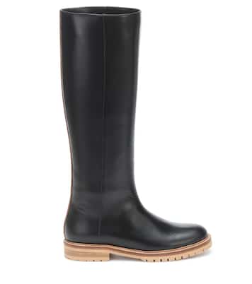 Botas altas Howard de piel | Gabriela Hearst