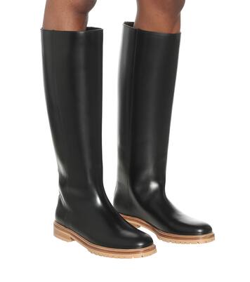 Botas altas Howard de piel | Gabriela Hearst