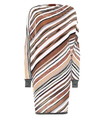 Abito a righe in misto mohair e lana | Missoni