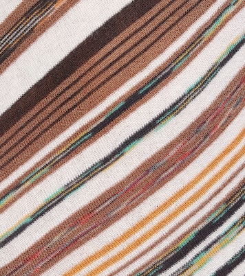 Abito a righe in misto mohair e lana | Missoni