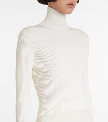 Pull Russel à col roulé en laine mélangée | Gabriela Hearst