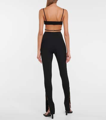 Le Pantalon Obiou stretch linen-blend pants | Jacquemus