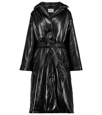 Cappotto Irma in similpelle | Stand Studio