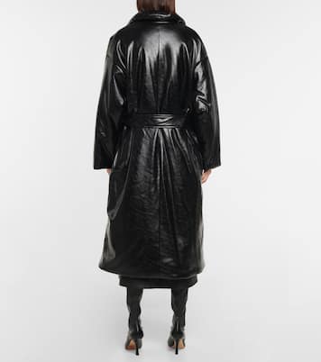 Cappotto Irma in similpelle | Stand Studio