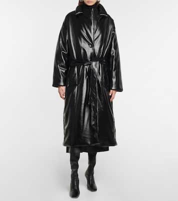 Cappotto Irma in similpelle | Stand Studio