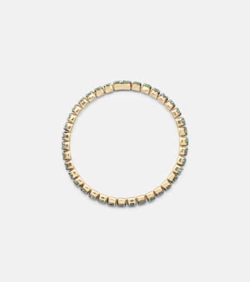 Bague Thread en or 18 ct et grenats | Shay Jewelry