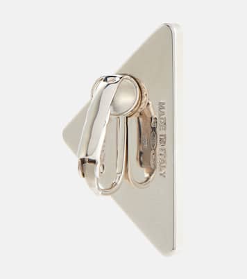 Orecchino singolo in argento | Prada