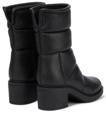 Botas de piel con forro de borrego | Gianvito Rossi