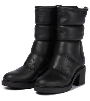 Botas de piel con forro de borrego | Gianvito Rossi