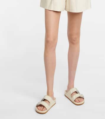 x Birkenstock Milano leather slides | Proenza Schouler