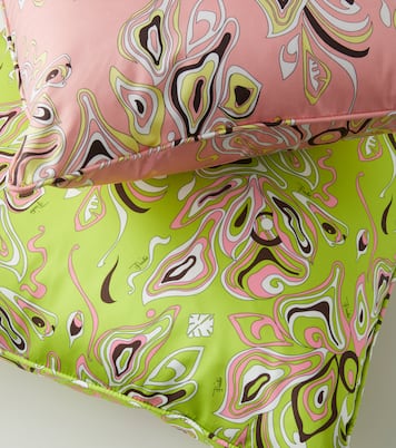Printed cotton cushion | Pucci