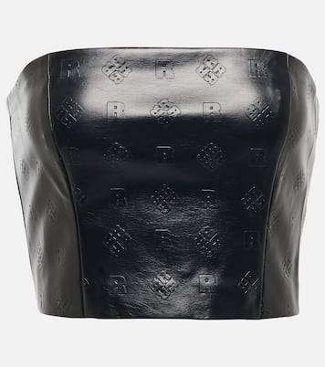 Bustier Emili aus Lederimitat | Rotate