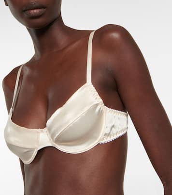 Reggiseno in raso | Miu Miu